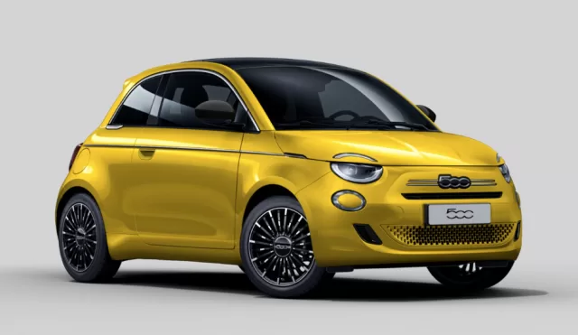 Fiat 500 LaPrima Hybrid -Sárga